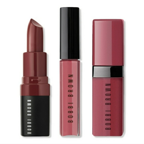 Bobbi Brown Other - SALE! BOBBI BROWN CRUSHED STORY 3 PIECE TRAVEL LIP KIT.